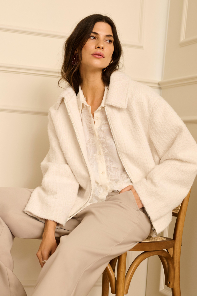 Jacket BERIT - CR10614469 - Cream