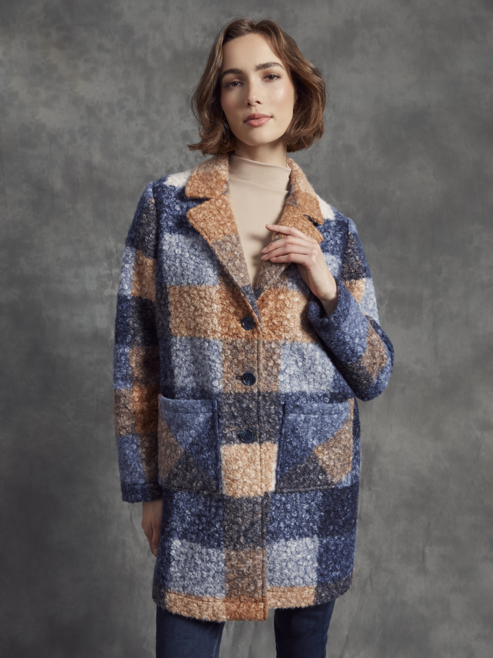 Manteau CLAIR DE LUNE - C6141 - Charlie B