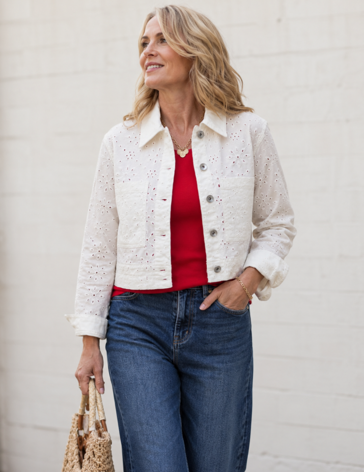 Jacket broderie piece vedette - ONLY15338055 - ONLY