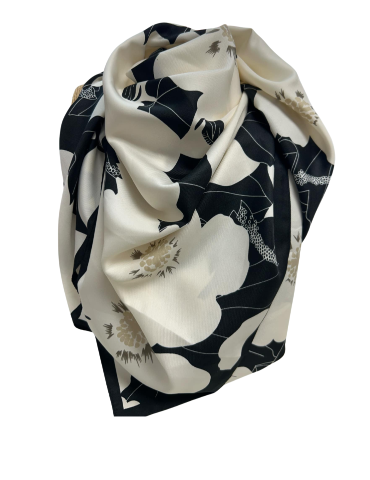 Foulard fleurs - TE680110023 - Tom & Eva