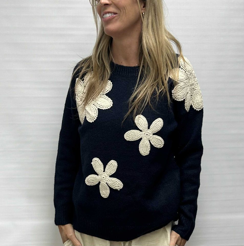 Chandail FLORAL - P19226 - Papillon