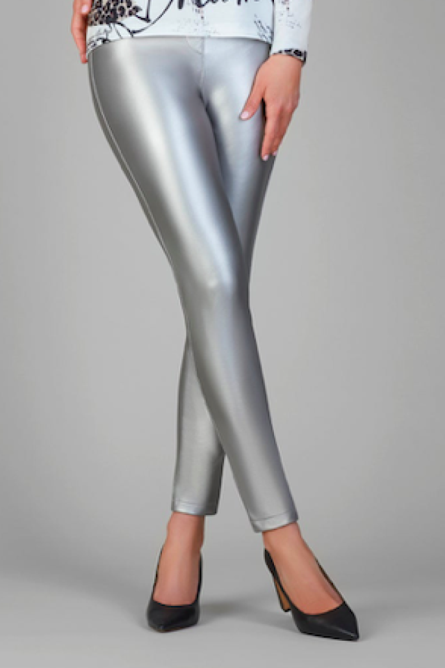 Legging argent - T977argent - Tricotto