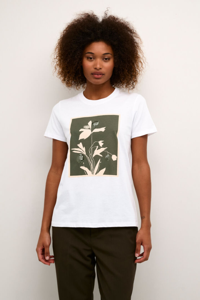 T-shirt imprimé fleurs - KA10508044 - Kaffe