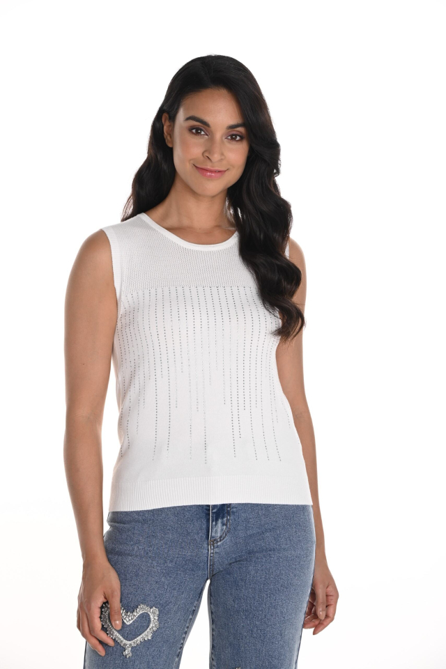 Camisole pluie de diamants - FL256741U - Frank Lyman