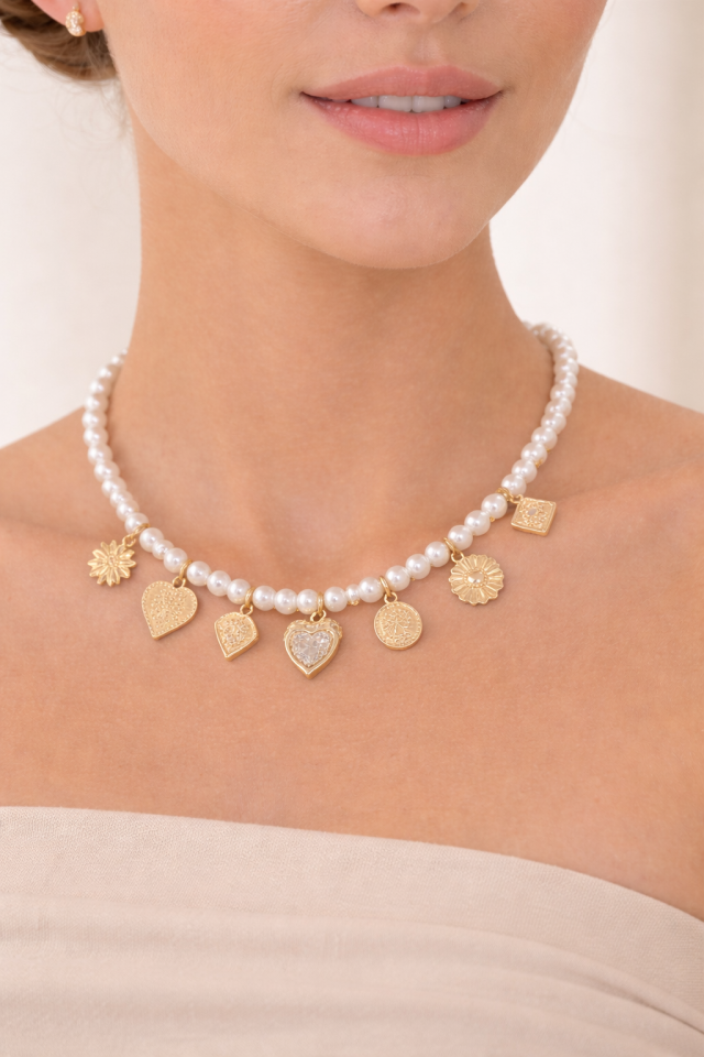 Collier PEARLY - 06-14404-1 - Fantaisie