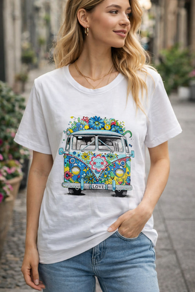 T-shirt VANLIFE - N117266 - Ness 