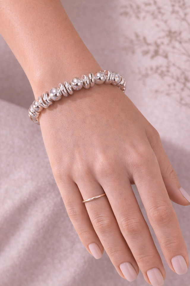 Bracelet SILVER - 07-4588 - Fantaisie
