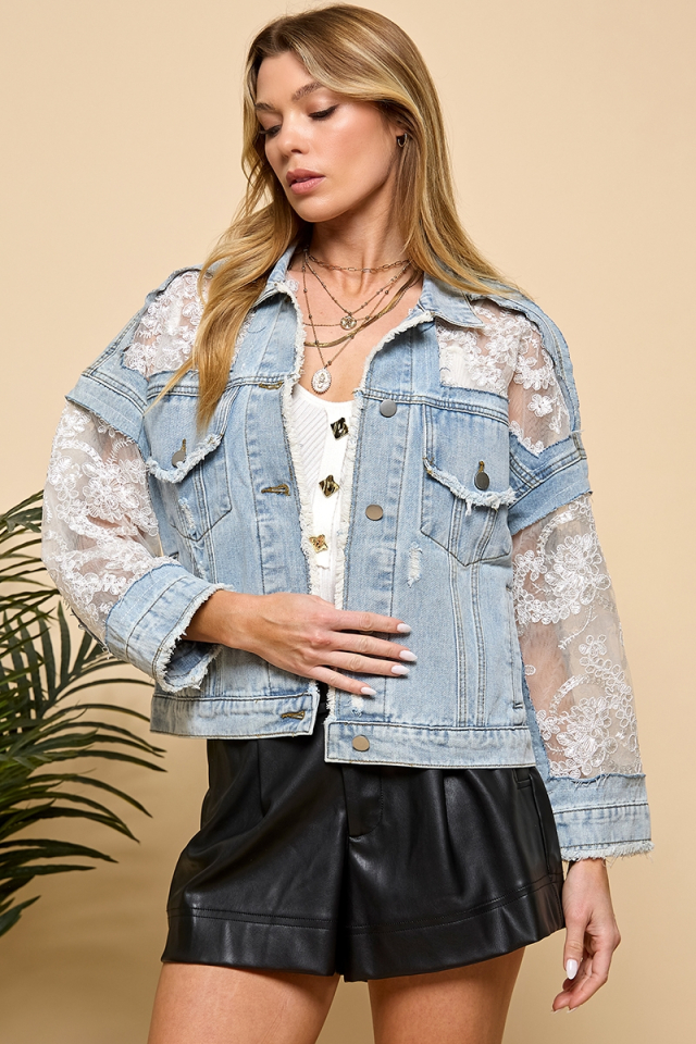 Veste de jeans LACE - FLace - Fantaisie