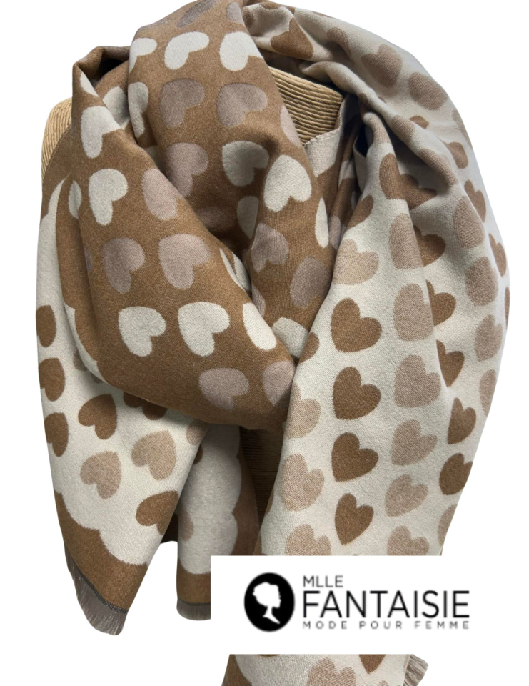 Foulard petits coeurs - TE670155514 - Tom & Eva