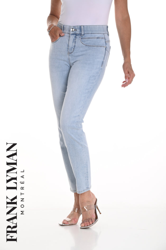 Jeans pâle taille élastique - FL213126U - Frank Lyman