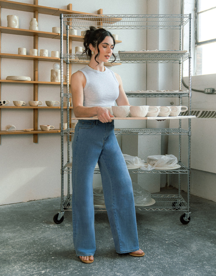 Jeans FRENCH BLUE - YJ2588 - Yoga Jeans 