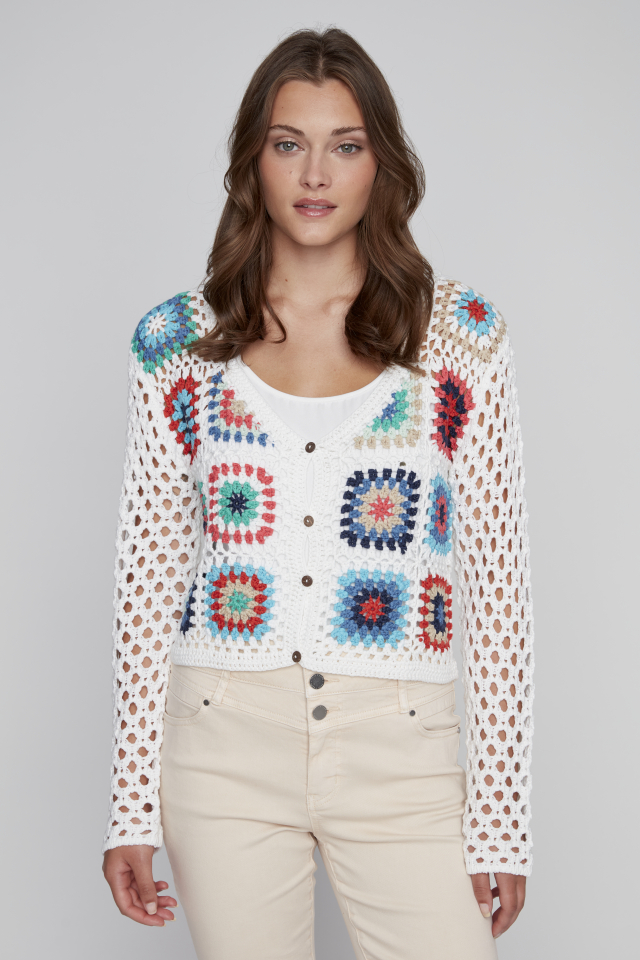 Cardigan crochet - CYC2514073 - Coco Y Club