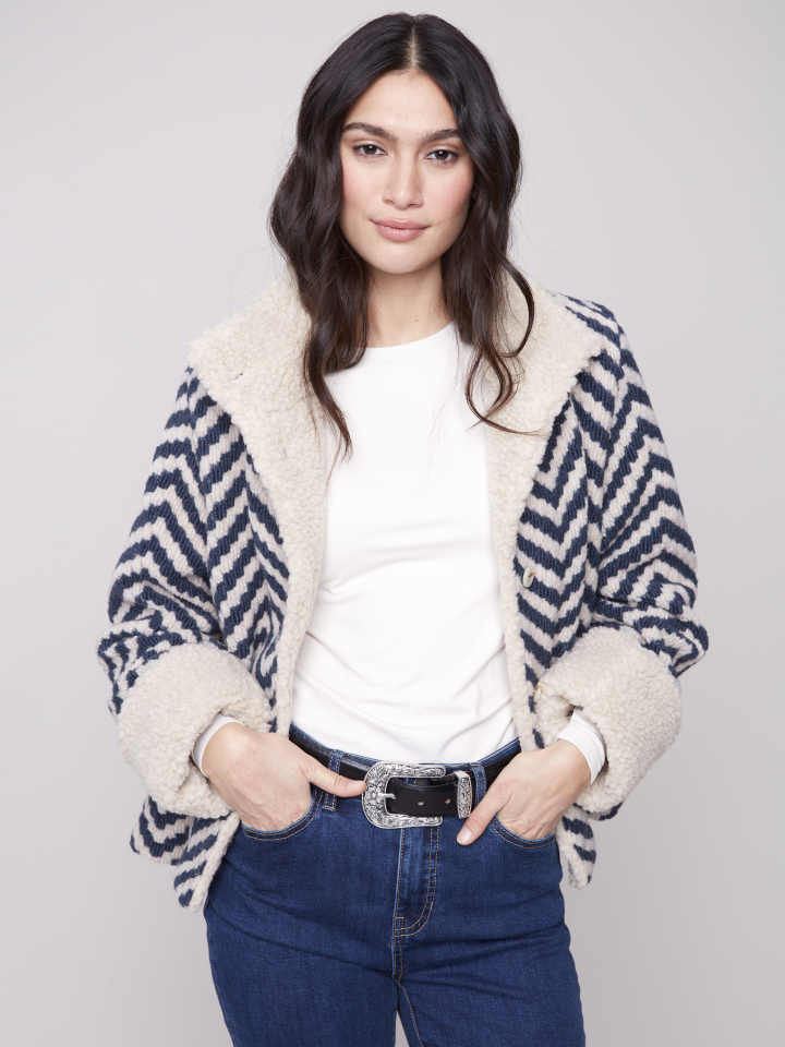 Manteau ZIGZAG - C6379 - Charlie B