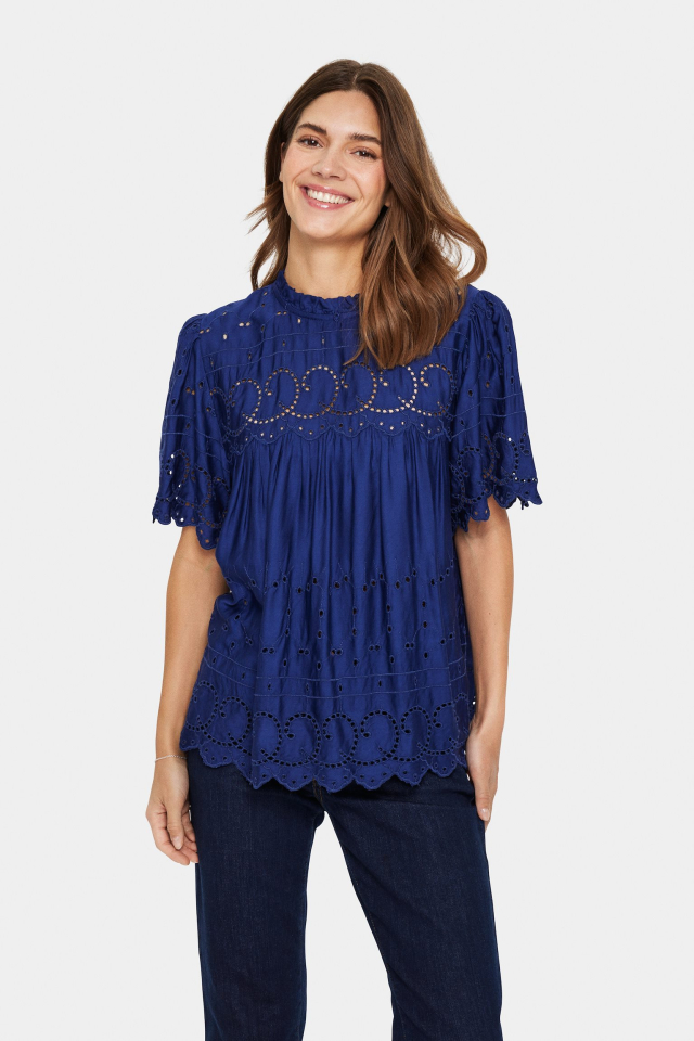 Blouse IISE manches courtes - ST30513741marine - Saint-Tropez