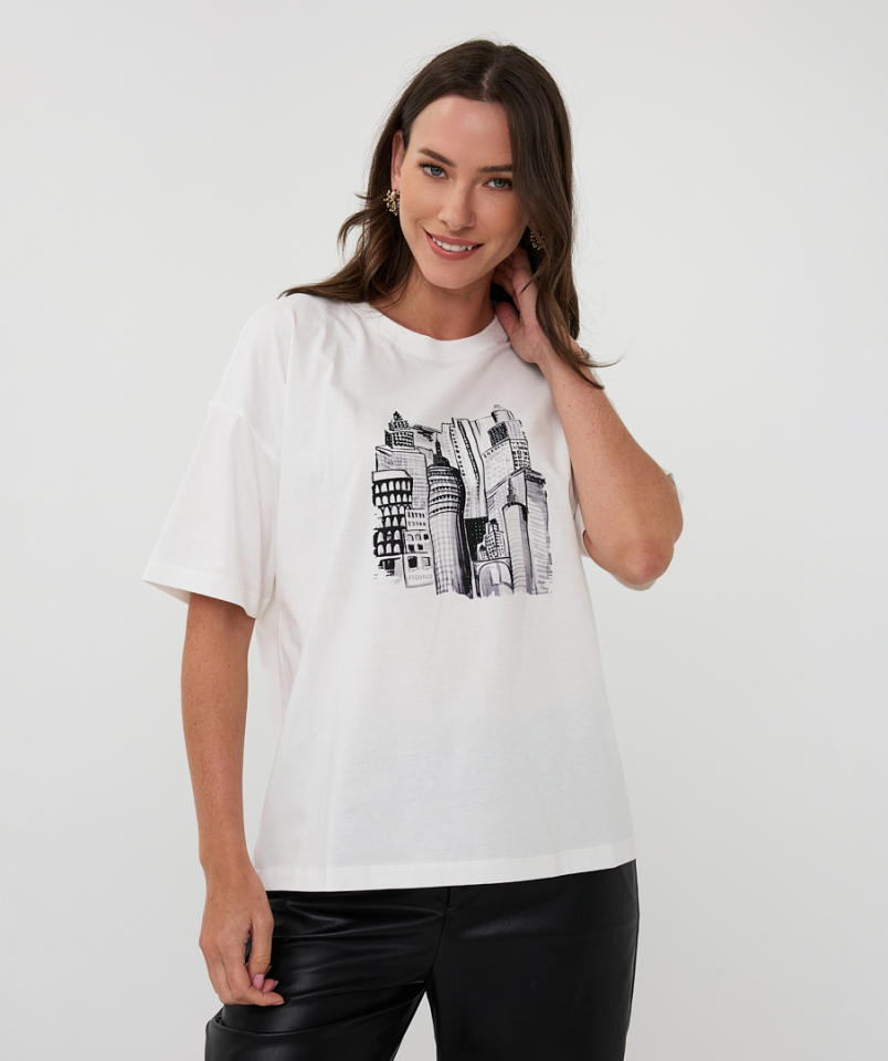 T-shirt CITY - ESQ05527 - Esqualo