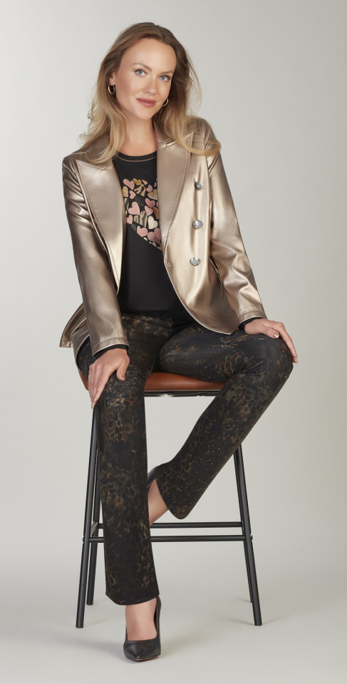 Pantalon ANIMALIER - T430 - Tricotto