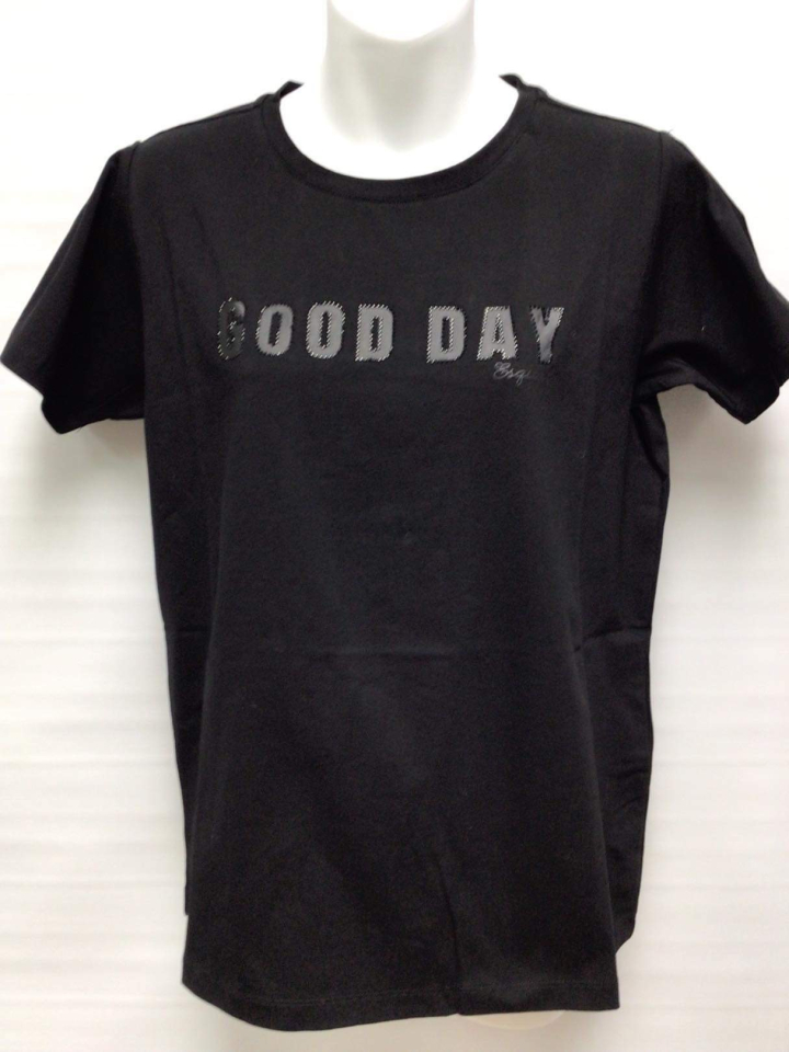 T-shirt Good Day en brillance - ESQ05705N - Esqualo