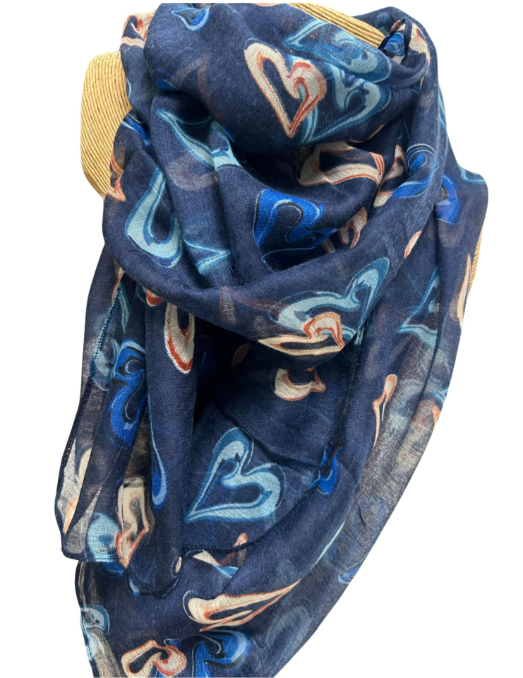 Foulard de transition leger - TE670155544bleu - Tom & Eva