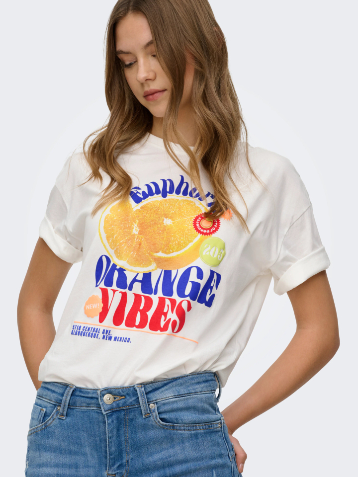 T-shirt FRUITLOOP - ONLY15367075blanc - ONLY