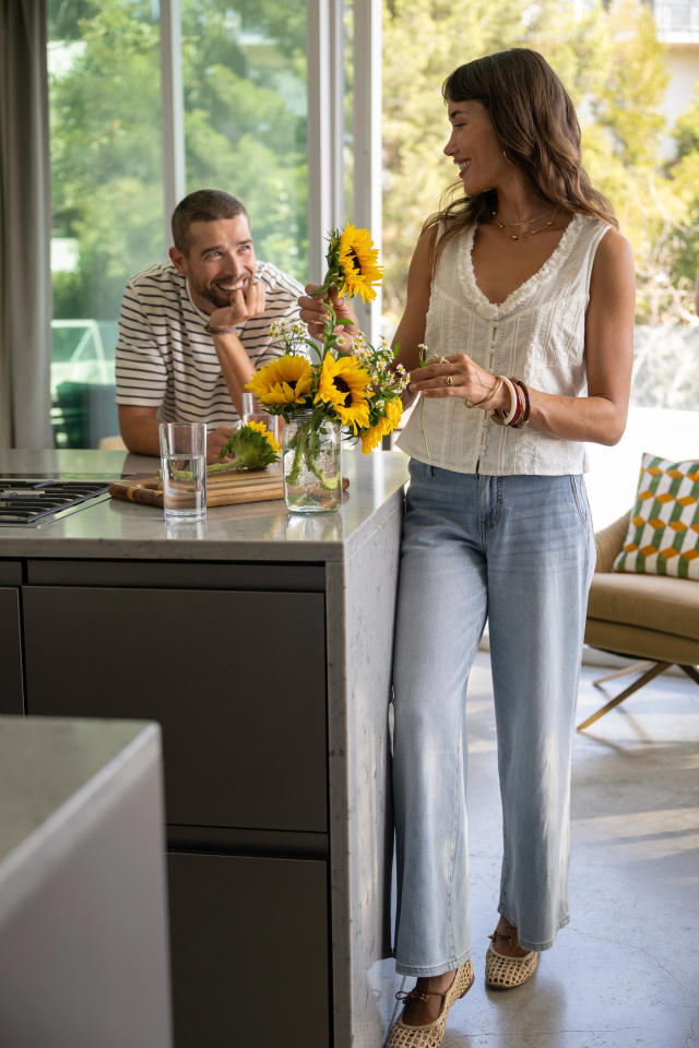 Jeans WEEKENDER - LM4678SLpale - Liverpool