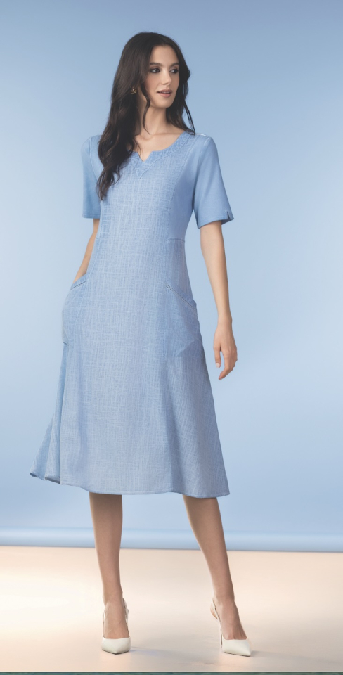 Robe SARAH - AS47060bleu - Alison Sheri