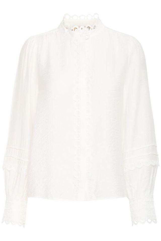 Blouse BLONDIE avec détail à la manche et au collet - FR20614151B - Fransa