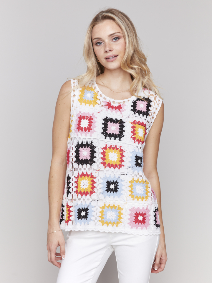 Camisole crochet - C4612multi - Charlie B