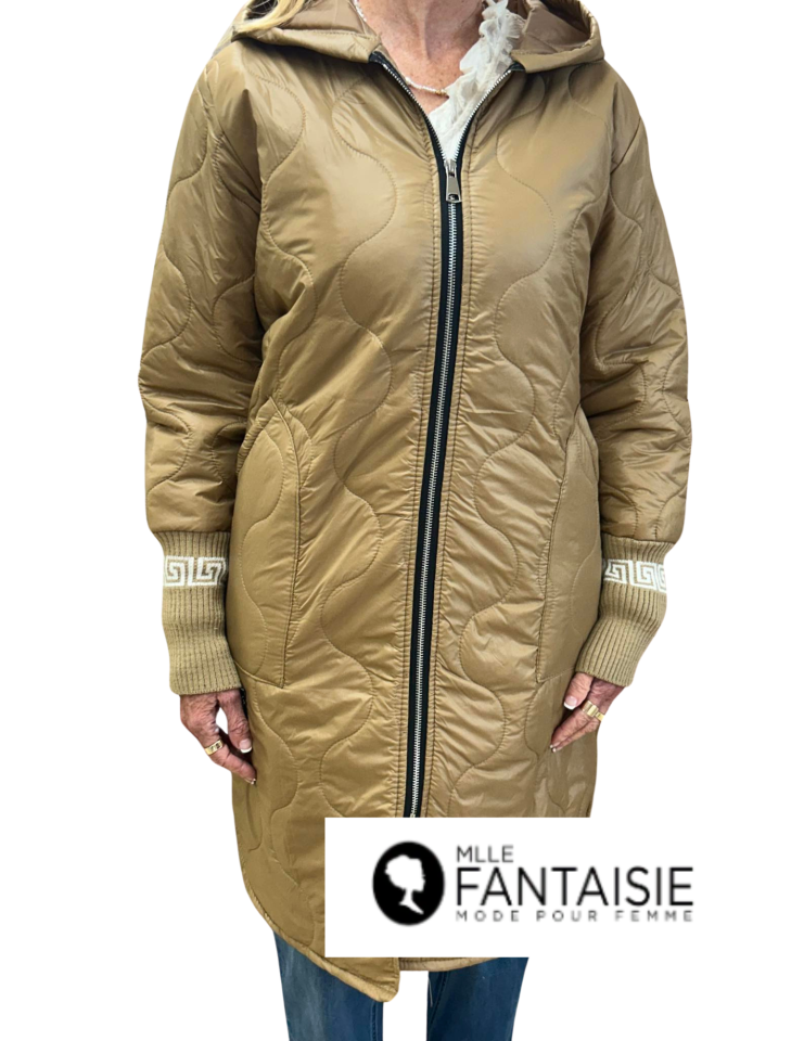 Manteau matelassé/F - F02424B - Fantaisie