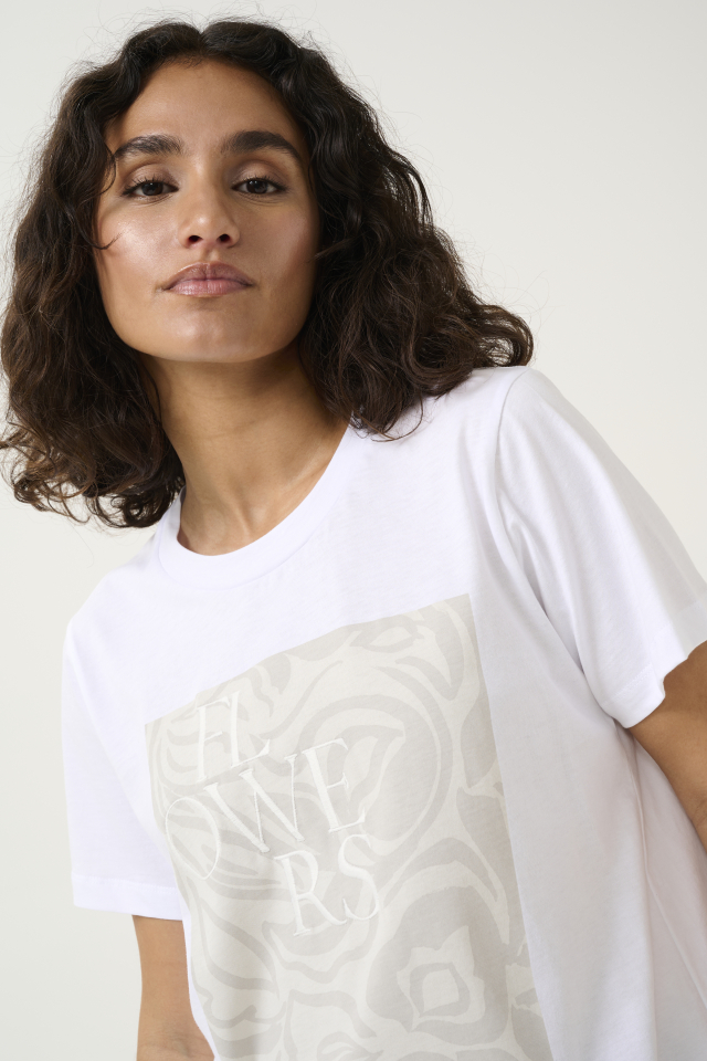 T-shirt RITA - KA10509438white - Kaffe