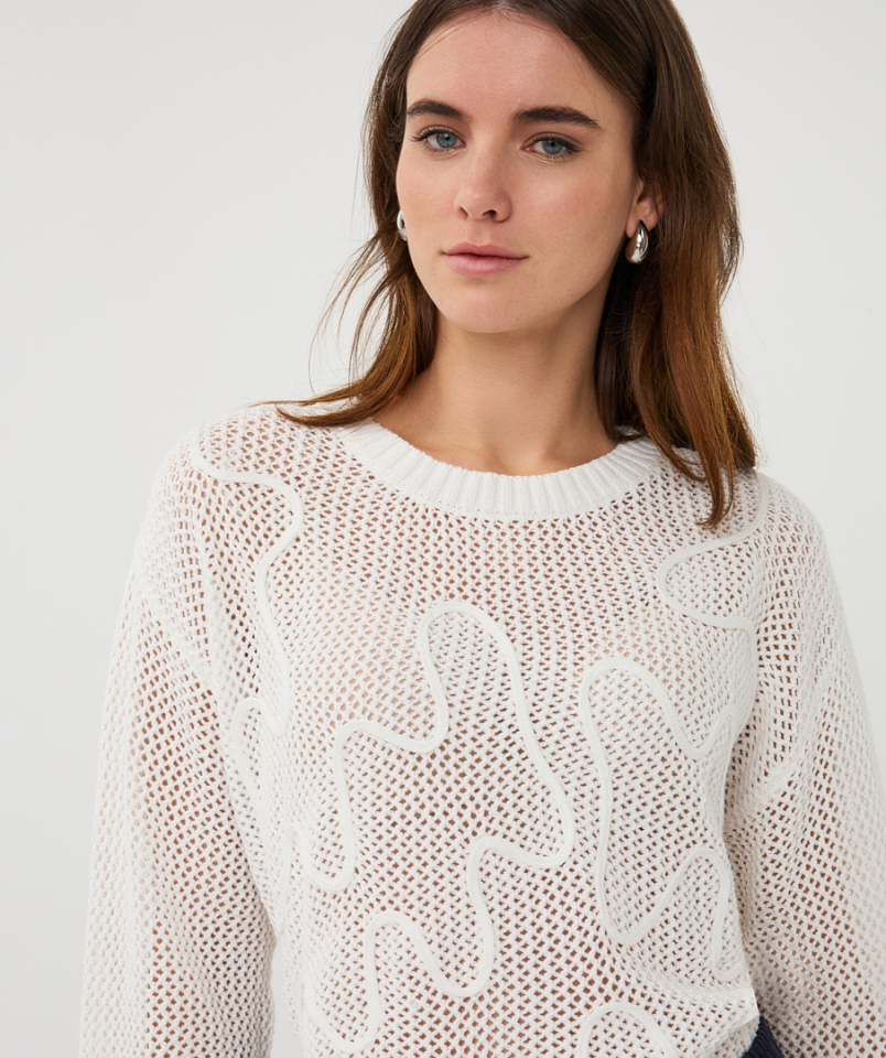 Chandail PINK - ESQ02032blanc - Esqualo