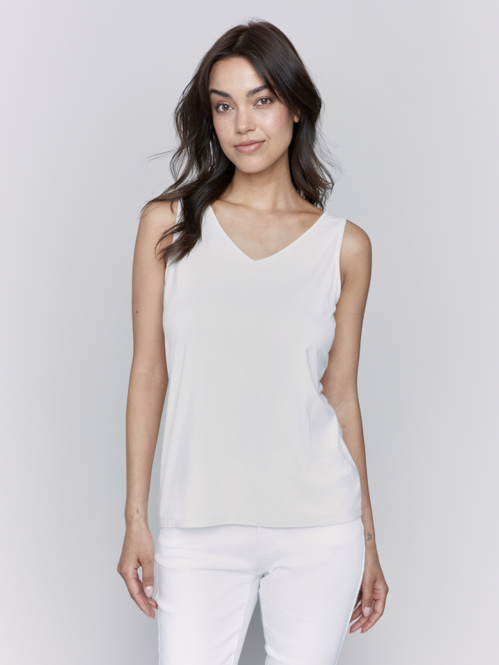 Camisole encolure au choix - C1243greige - Charlie B