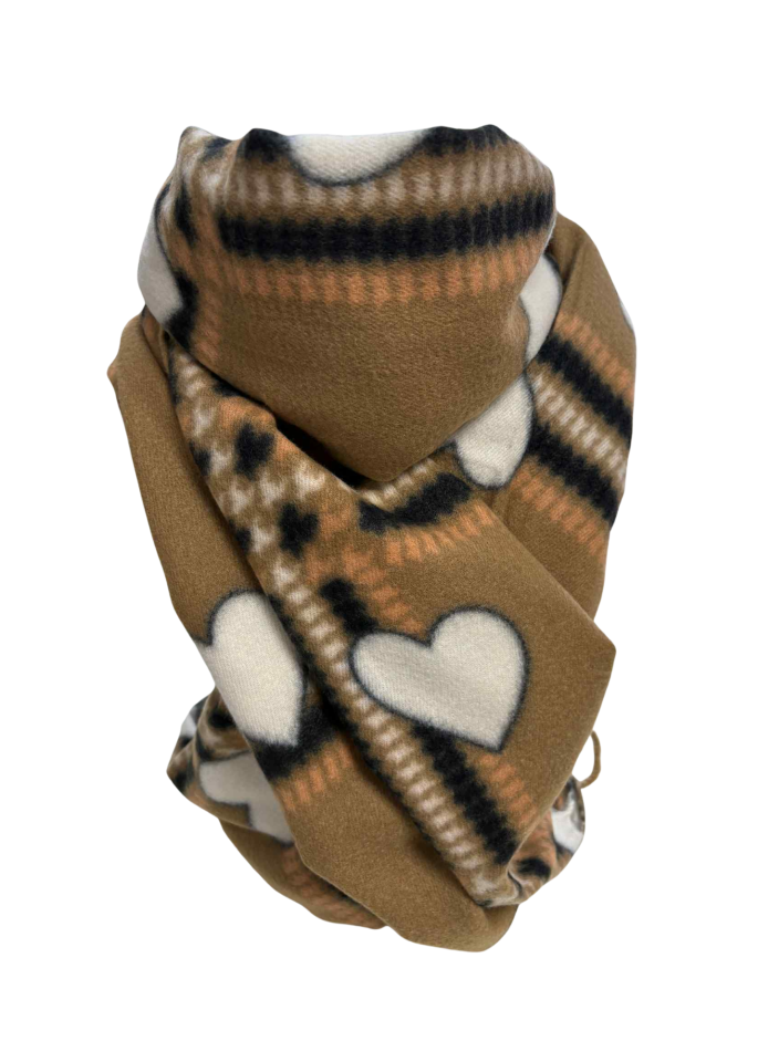 Foulard COEUR - TE690118852camel - Tom & Eva
