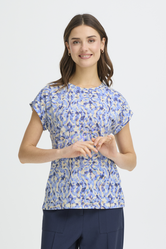 T-shirt SEEN - FR20610634bleu - Fransa