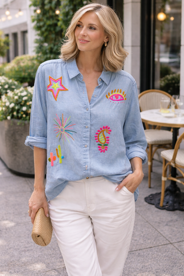 Tunique SARAH - SARAHbleu - Fantaisie