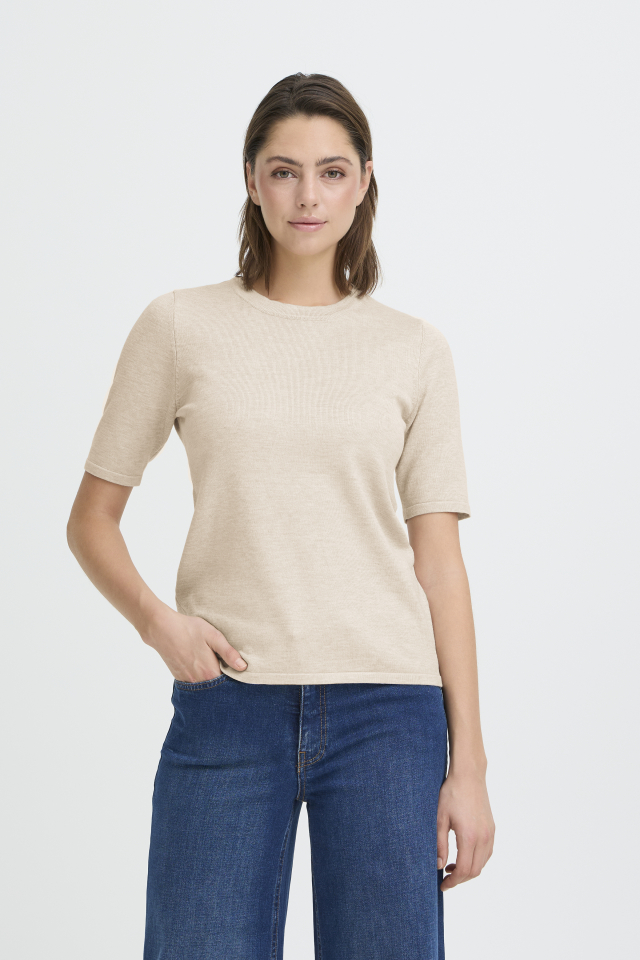 Chandail LULS - ICHI20125816oatmeal - Ichi