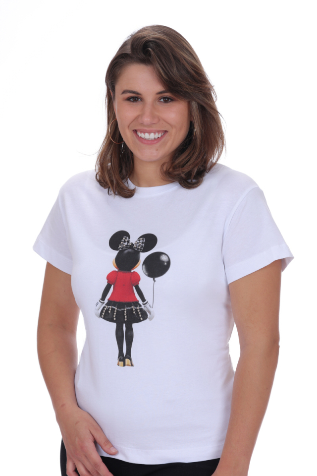 T-shirt Minnie Mouse rouge - N111229minnie - Ness 