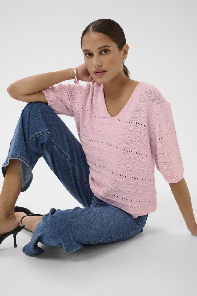 Tricot MELLIE - KA10511512rose - Kaffe