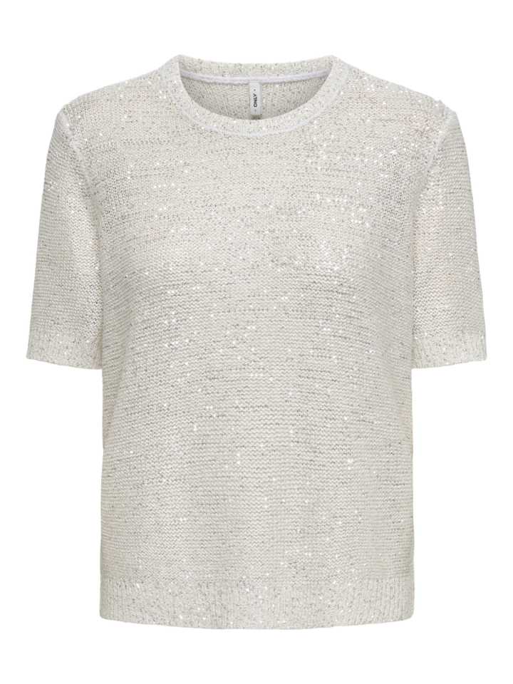 Chandail SEQUIN - ONLY15357889ecru - ONLY