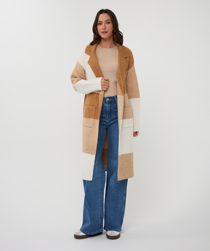Veste BLOCK - ESQ18507camel - Esqualo