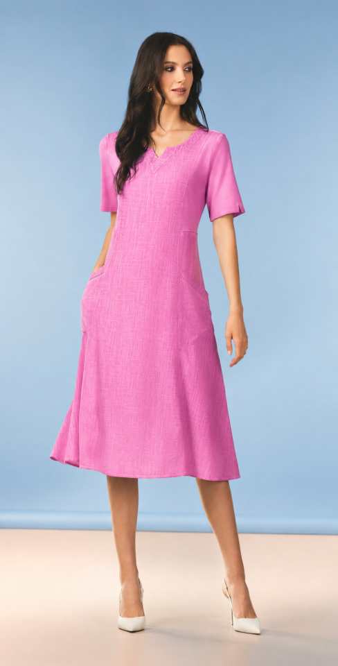 Robe SARAH - AS47060rose - Alison Sheri