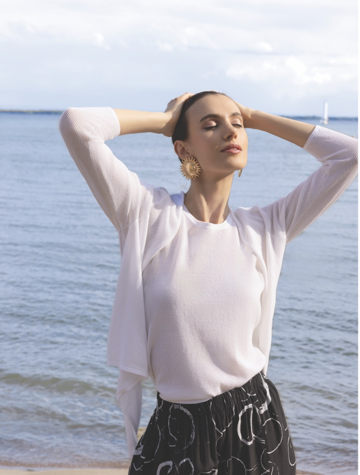 Bolero SKY - AS47226blanc - Alison Sheri