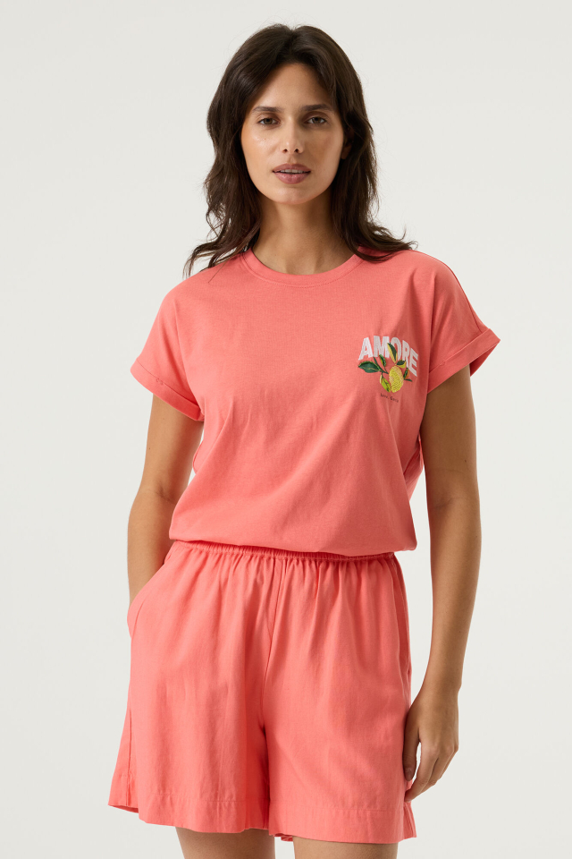 T-shirt LEMON - G260015corail - Garcia
