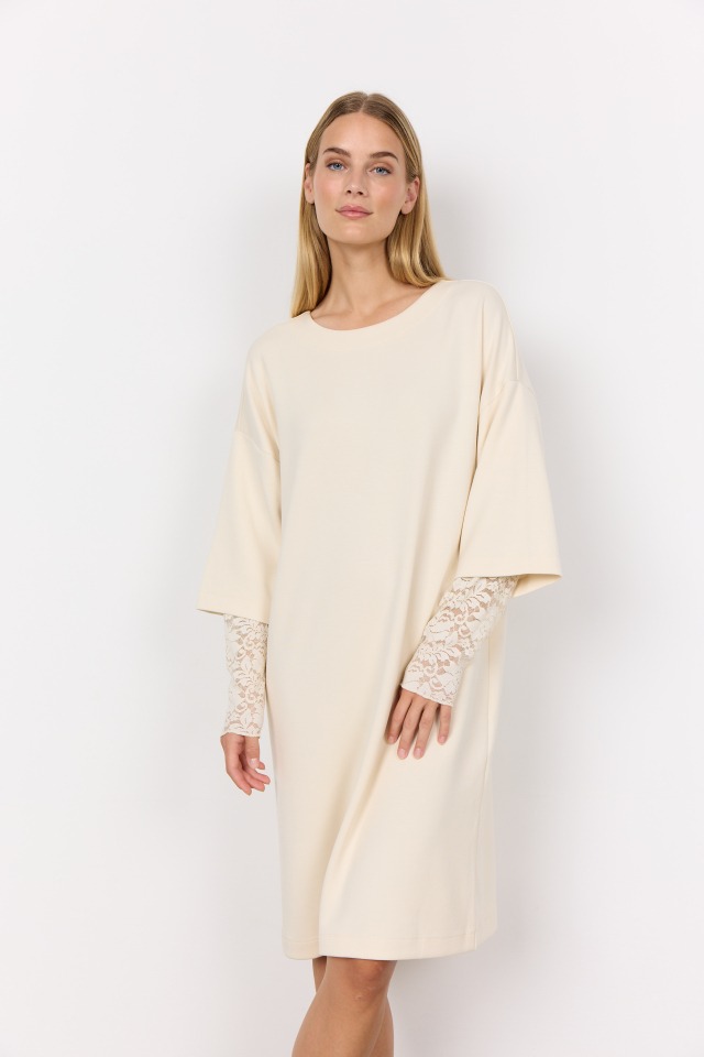 Robe manche 3/4 - SC26771creme - Soya concept