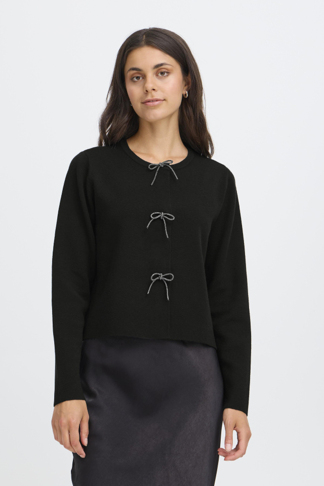 Cardigan SALLY - FR20617318noir - Fransa