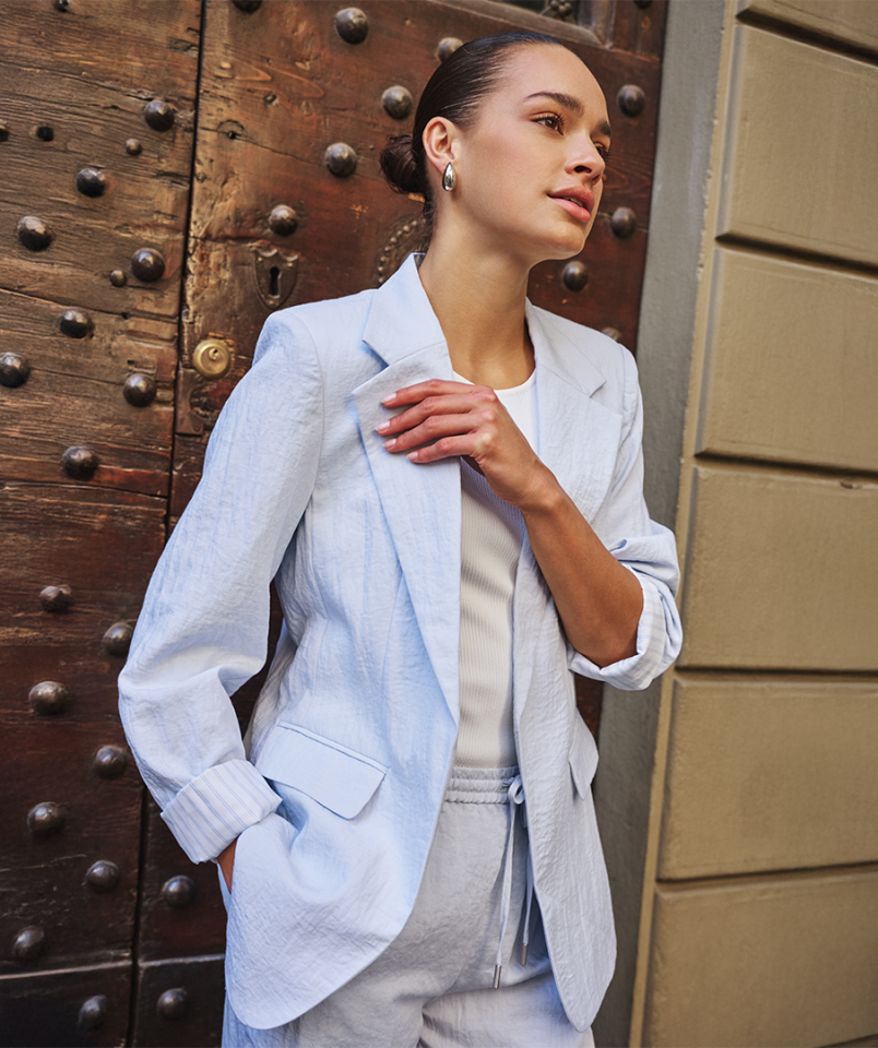 Veston FLORA - ESQ10037bleu - Esqualo