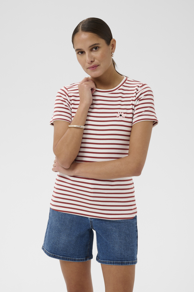 T-shirt LIDDY - KA10511605rouge - Kaffe