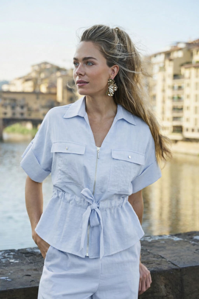 Veste ELLA - ESQ10038bleu - Esqualo