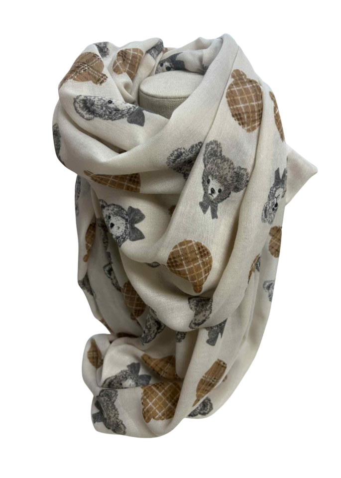 Foulard OURSON - TE17712beige - Tom & Eva