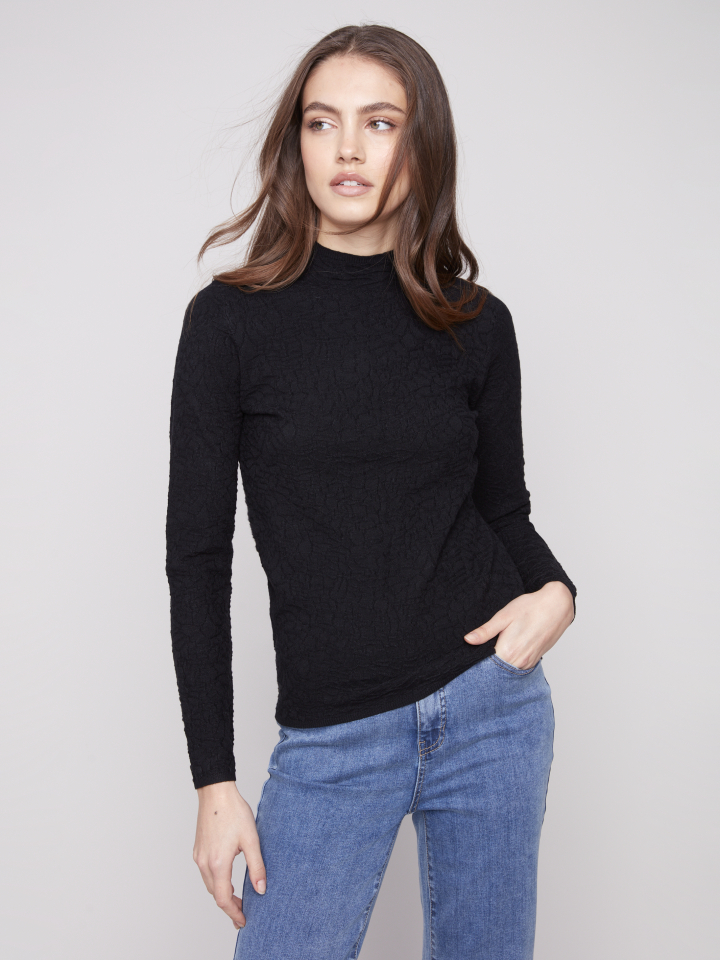 Chandail MECHE - C2861noir - Charlie B
