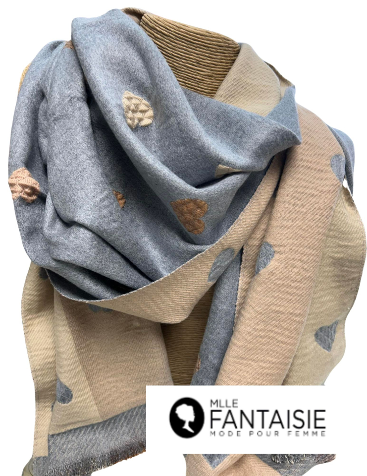 Foulard 2 tons - TE670155517B - Tom & Eva